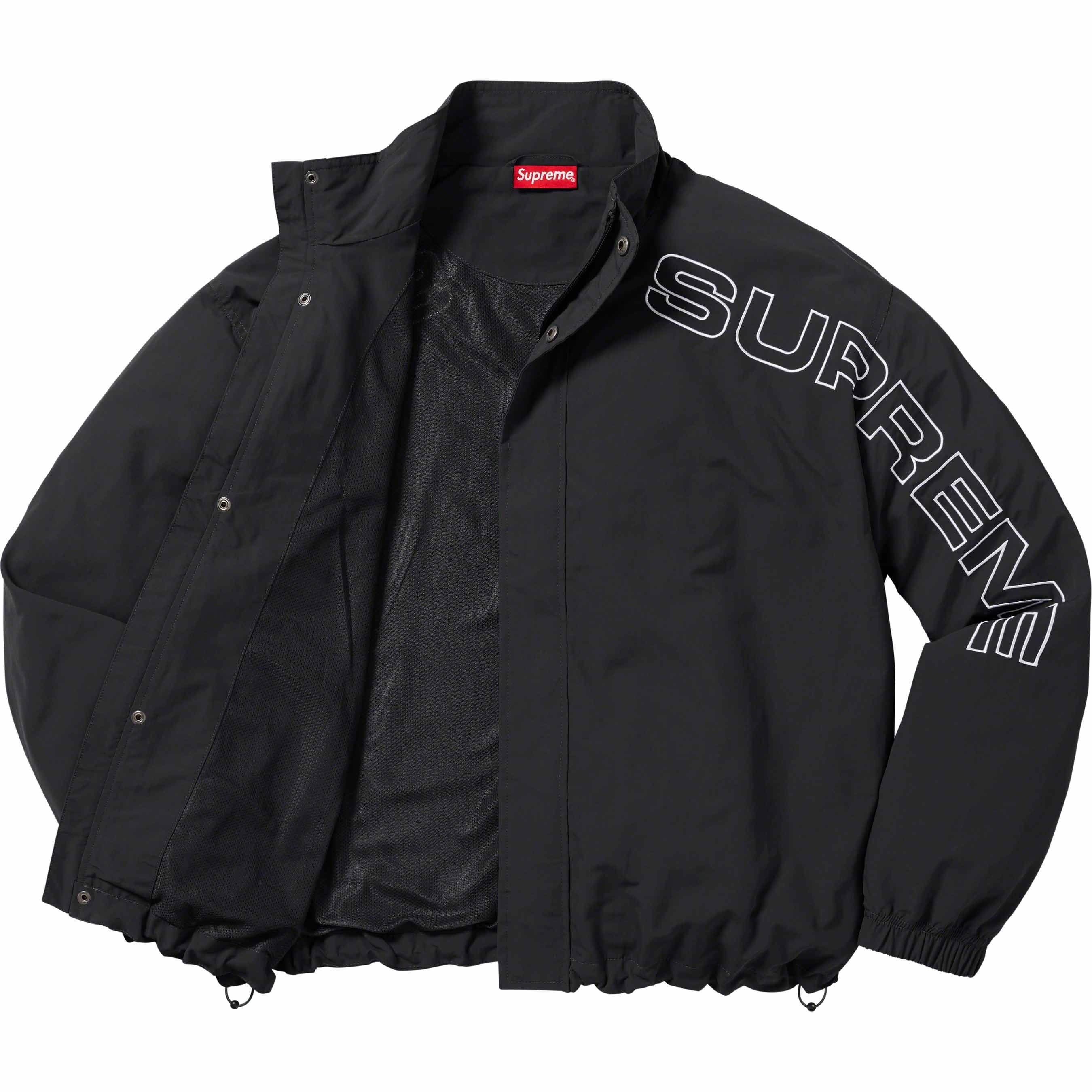 Spellout Embroidered Track Jacket view 17